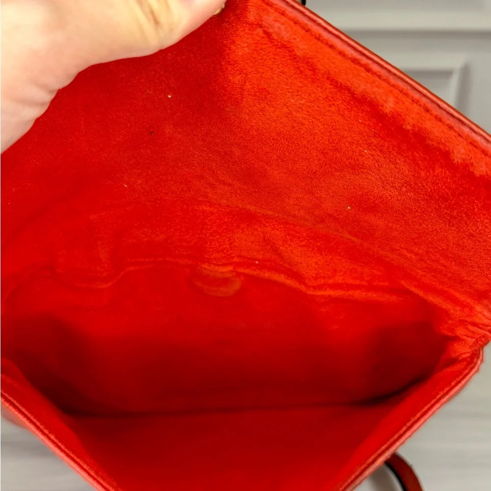 Louis Vuitton Twice Red Empreinte Leather Crossbody Bag | Full Inclusion - Picture 10 of 15